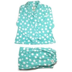 2-Piece Fleece Pajamas Size Large